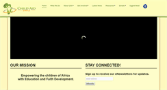 Desktop Screenshot of childaidafrica.org